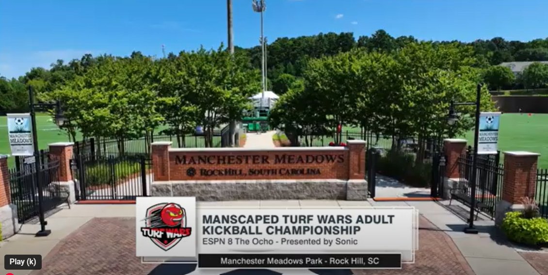A kickball highlight featured on SportsCenter Top 10